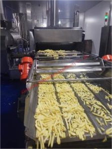 Línea de Producción de Papas Fritas Totalmente Automática QD-1000kg/h, Máquina para Hacer Papas Fritas Tipo Lays - Product Image 6