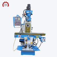 Fraiseuse universelle à broche unique X6332C du fabricant professionnel Nouveaux composants de moteur à engrenages du système de contrôle CNC Fanuc
