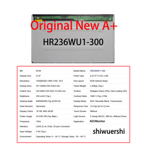 Écran LCD 23,6 pouces 1920*1080 LVDS 30 broches de remplacement M236HJK L5B L3B HR236WU1 310 100 300 HM236WU1 300 100 110 200 310 M236H3 LA2 - Product Image 4