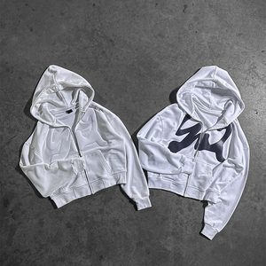 Chandail à Capuche Hiver de Fabricants Personnalisé Double Couche Pullover Homme Surdimensionné <span class=keywords><strong>Ninja</strong></span> Balaclava Polaire Épais Fermeture Éclair Masque - Product Image 6