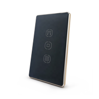 UEMON-Interrupteur de rideau intelligent à double canal pour la domotique, télécommande via WiFi/Zigbee pour les garages et les hôtels