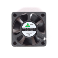 Ventilador de Refrigeración Axial DC Sin Escobillas de 5015 5CM, 2 Cables, 2 Pines, Doble Rodamiento de Bolas, OEM/ODM Personalizable para Humidificador Programable