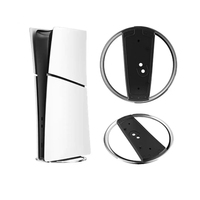 Support vertical noir en métal pour console de jeu PS5 Slim, base pour PS5 Slim édition disque et numérique, accessoire