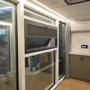 Konteyner ev 20ft modüler prefabrik konteyner ev iki katlı düz paketi birleştirin ev cam duvar özel ofis villa