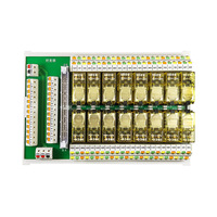 Module de relais basse puissance 16 points 24V 8A pour l'intégration dans les panneaux de commande CNC