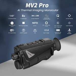 กล้องส่องกลางคืนแบบสองเลนส์ MV2 Pro พร้อมจอแสดงผล AMOLED สำหรับการสังเกตสัตว์ป่า MV2pro 8X M - Product Image 4