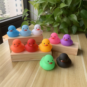 Promotional Gifts Custom Design logo Printed Colourful Bath Floating Toy Assorted Yellow Bulk <b>Mini</b> <b>Rubber</b> <b>Duck</b> - Product Image 2