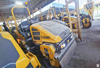 XCMG Rouleau vibrant de compacteur vibrant officiel de 3 tonnes XD120IV Mini rouleau de route utilisé Offre Spéciale