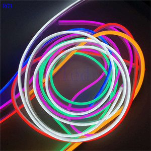 ป้ายไฟนีออน LED ยืดหยุ่นได้สำหรับงานแต่งงาน12V 24V 230V 240V 220V สีส้มสีเหลืองอำพันสำหรับกลางแจ้งซิลิโคนยืดหยุ่นได้กำหนดเอง - Product Image 5