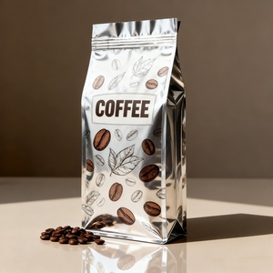 Bolsas de Café Impresas Personalizadas, Reutilizables, de Alta Calidad, Impermeables, con Cierre, Bolsas de Plástico con Fuelle Lateral - Product Image 1