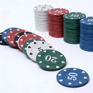 Juego de Fichas de Póker PS Impresas Personalizadas, Fichas de Juego de Grado Profesional para Torneos y Eventos de Texas Hold'em - Product Image 5