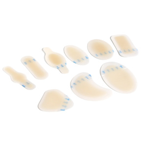 OEMODM Coussinets hydrocolloïdes pour talons, 10 pièces, protection médicale des pieds, pansements anti-ampoules, forme ovale croissant - Product Image 2