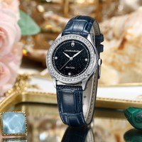 Montre à quartz décontractée LOUIE JUELEN pour femme, design étoile polaire, alliage et cuir, étanche et tendance