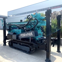 Foreuse de Puits Profonds 280m Type Véhicule Entièrement Hydraulique en Acier, Meilleure Vente
