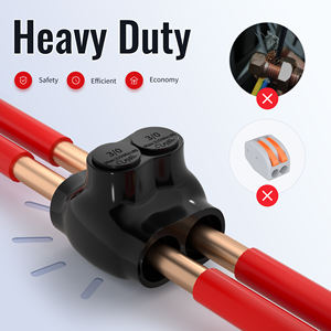 耐久性のある<span class=keywords><strong>2</strong></span>ポートアルミニウムスプライスコネクタ両面絶縁ワイヤブロックヘビーデューティーケーブルコネクタ - Product Image 4