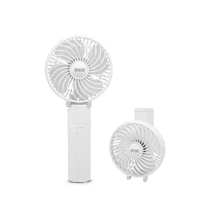 Ventilador operado a bateria portátil usb, recarregável, 2200mah, mini ventilador