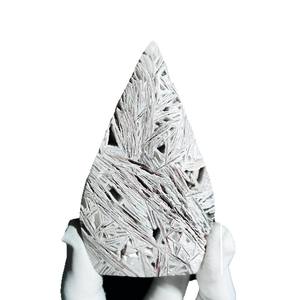 Cristales Curativos Naturales, Piedras Semipreciosas, Artesanías Espirituales, Llama de Cristal de Ágata Mexicana para Decoración - Product Image 5