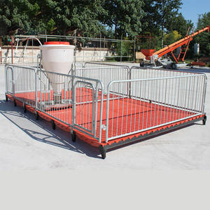 Cama de Parto Galvanizada Personalizada para Cerdas, Corral de Cría de Cerdos, Jaula de Maternidad para Cerdas, Jaulas de Parto para Cerdos - Product Image 3