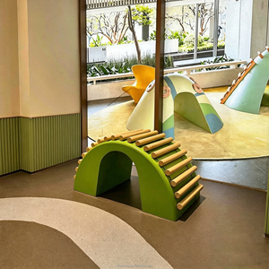 Toboggan pour enfants en FRP en forme de vague CA014, équipement de jeu extérieur pour enfants, parc public, aire de jeux, toboggan pour la communauté résidentielle - Product Image 6