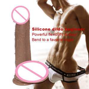 8.46インチ21.5 cm長くシミュレートされたペンリアルゲイ男性女性セックスおもちゃ大アナルディルド - Product Image 2