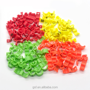 Yeni sıcak açık plastik kuş yüzük büyük kuşlar için bacak halkası üzerinde 15.73mm klip - Product Image 5