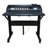 La machine de découpe d'étiquettes en cristal peut être équipée de capteurs et d'une plateforme de découpe compatible avec les imprimantes, les caméras et le vinyle.