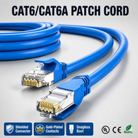 Kabel Patch Cord Cat6 Cat6A 28AWG RJ45 CCA UTP FTP SFTP Ethernet LAN Langsung dari Pabrik untuk Server Room dan Access Point