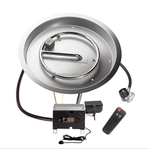 Kit de hoguera de acero inoxidable con quemador - Product Image 3