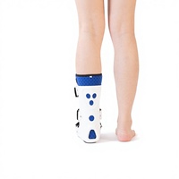 Chaussures de fixation post-fracture en plâtre, légères, respirantes, réglables, avec fixation de la cheville entièrement enveloppée et semelle antidérapante