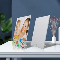 Cadre photo en verre pour décoration de la maison Cadres photo en verre pour sublimation Articles QDYX