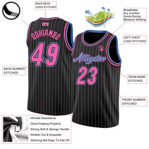 Maillot de basket-ball réversible sublimé BETHERIVAL, design optimal - Product Image 2