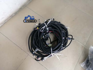 XPower 6D102 Engine <b>Harness</b> 20Y-06-22711 20Y-06-22712 20Y-06-22713 <b>Black</b> External Wire <b>Harness</b> for PC200-6 Excavator - Product Image 5