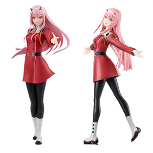 Figura de Acción de <span class=keywords><strong>Anime</strong></span> de PVC de 18 cm, 2 Estilos, <span class=keywords><strong>Darling</strong></span> in the Franxx 02, Uniforme, Chica Sexy, Juguete, Muñeca - Product Image 1