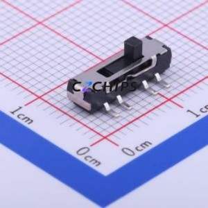 SS-3336S-02-L1 Slide Switch SMD Switch Double Pole Three Throw Rectangle Pin Header SMD Tab 15mm - Product Image 1