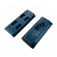 Bagger und bulldozer grouser gummi track pads/track gummi schuhe/gummi track