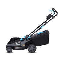 VORAN Vente en gros Tondeuse à gazon à batterie au lithium 2x20V sans balais, taille-haie de jardin, largeur de coupe de 380 mm, coupe-herbe pour usage professionnel