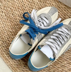 Summer breathable multi-color retro distressed nylon patchwork low-top business casual versatile <b>thin</b>-soled military-style shoes - Product Image 3