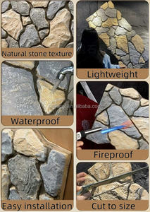 Rivestimento in pietra naturale per rivestimento in pietra sintetica - Product Image 5