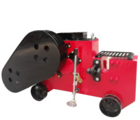 Machine de découpe de barres d'acier de type lourd à vendre, coupeur automatique de barres d'angle 380V, machine de découpe de barres renforcées manuelle