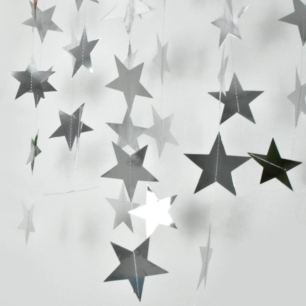 Mirror silver star
