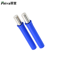 Poubelles à pédale en acier inoxydable galvanisé avec amortisseur hydraulique à fermeture douce - Amortisseur silencieux pour poubelles et sacs de toilette