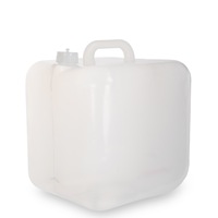 Conteneur d'eau pliable transparent de 5L/10L/15L/20L, réservoir d'eau, sac de stockage d'eau sans BPA, bidon de transport pour le camping