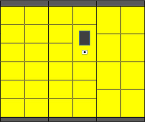 ตู้เก็บของกระเป๋าอัจฉริยะสำหรับโรงแรม/สนามบิน-RFID กล่องฝากสัมภาระชั่วคราวพร้อมระบบเตือนภัย24ชั่วโมง - Product Image 3
