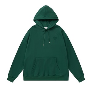 Sweat à capuche unisexe surdimensionné en molleton épais 100 % coton personnalisé avec motif brodé, populaire à <span class=keywords><strong>Paris</strong></span> - Product Image 5