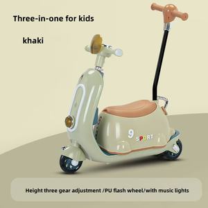 <span class=keywords><strong>3</strong></span> ruote per bambini con bordo scorrevole equilibrio bici Scooter di sicurezza elettrico bambino giro su auto giocattolo per bambini Slide Swing <span class=keywords><strong>Car</strong></span> <span class=keywords><strong>3</strong></span> In 1 - Product Image 4