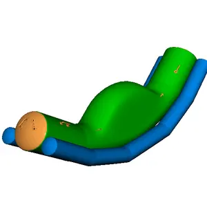 Water park equipment inflatable water toys inflatable water seesaw for sale