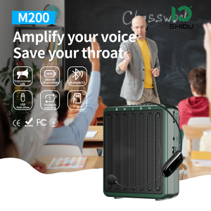 <span class=keywords><strong>SHIDU</strong></span> M200 10W Pretina PA Altavoz Mini Bluetooth Micrófono inalámbrico <span class=keywords><strong>Amplificador</strong></span> <span class=keywords><strong>de</strong></span> <span class=keywords><strong>voz</strong></span> portátil para Profesor Entrenador Discurso - Product Image 6