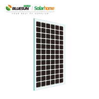 Module solaire Bluesun, panneau transparent, sans cadre, module photovoltaïque bipv