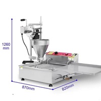 Machine commerciale pour la fabrication de Loukoumades turques, machine à Lokma, machine à beignets en forme de boule