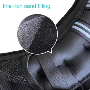 مخصص الرجال النساء سترة الوزن الركض الجري اللياقة البدنية عاكس قابل للتعديل 6 رطل الجسم سترة مرجحة لتدريب القوة - Product Image 4